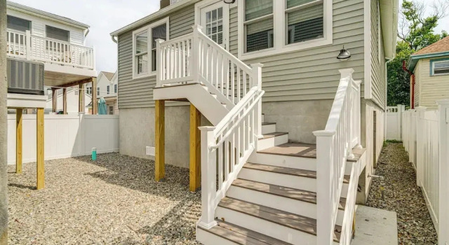 Newly Built North Wildwood Cottage, Walk to Beach!