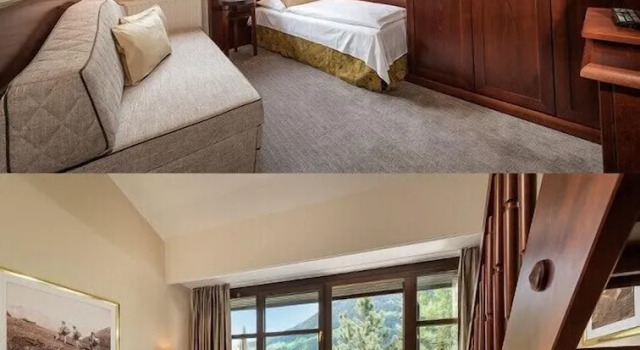Семейный номер Standard с балконом и с видом на горы Familienhotel Sonngastein