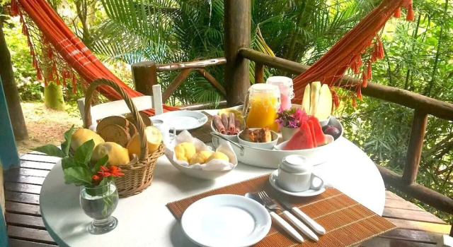 Студия с балконом Pousada Bungalow