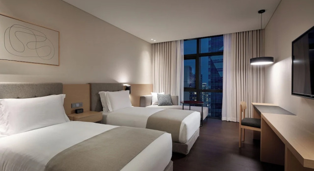 Двухместный семейный номер Standard Shilla Stay Busan Gimhae Airport - Noksan
