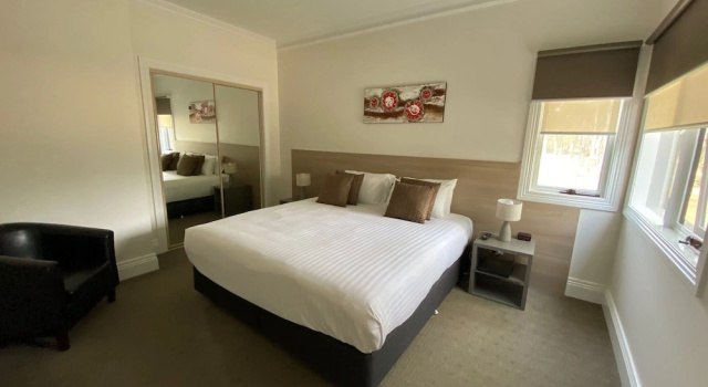 2 yatak odası Standart oda Campaspe Lodge Echuca