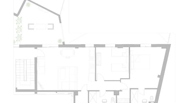 Апартаменты с 2 комнатами The Zentral Suites & Apartments