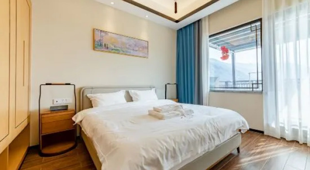 Люкс с 2 комнатами Yongtai Mountain Waishan Lanshanju Hot Spring Homestay