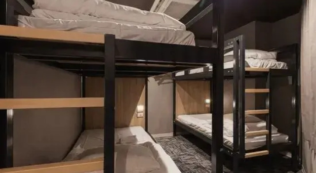 Четырёхместный номер Mash Cafe & Bed NAGANO