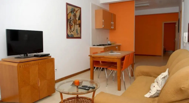 Апартаменты c 1 комнатой с балконом Apartamentos Santiago - Praia