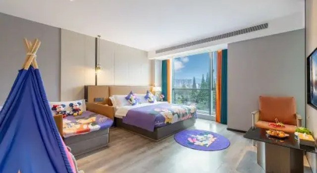 Семейный люкс Dujiangyan Yuandong Yaju Hotel