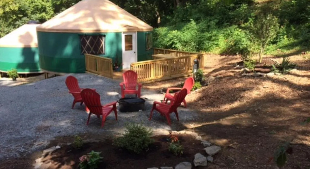 Тент Circle M Camping Resort Yurt
