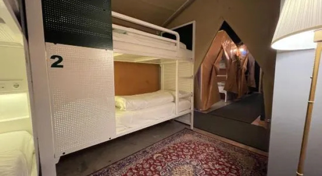Кровать в общем номере Yongxing Jindu Hotel