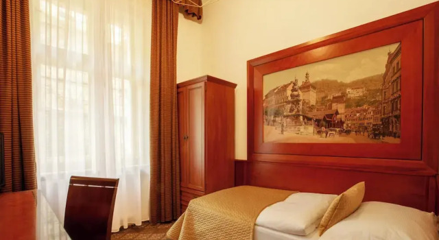 Одноместный номер Comfort с видом на внутренний двор Hotel Golden Lamb