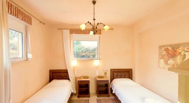 Villa with Private Pool And Beautiful Sea View on Lybian Sea, Sw Coast of Crete