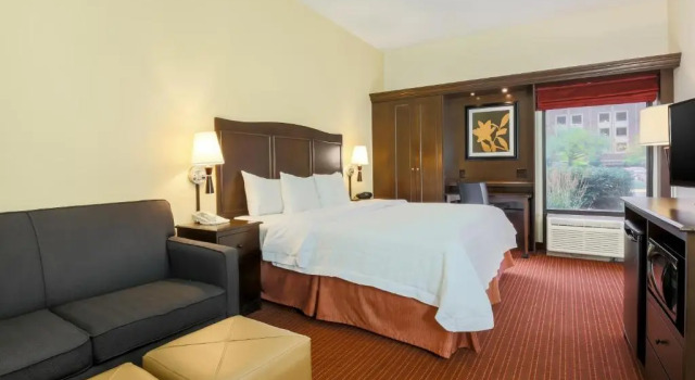 Двухместный номер Deluxe Hampton Inn Champaign/Urbana