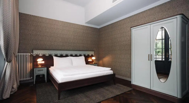 Апартаменты с видом на сад Roze Peldu Residence