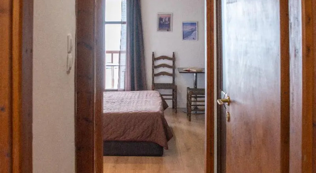 O podwyższonym standardzie studio i balkonem Cleopatra Hotel Horefto