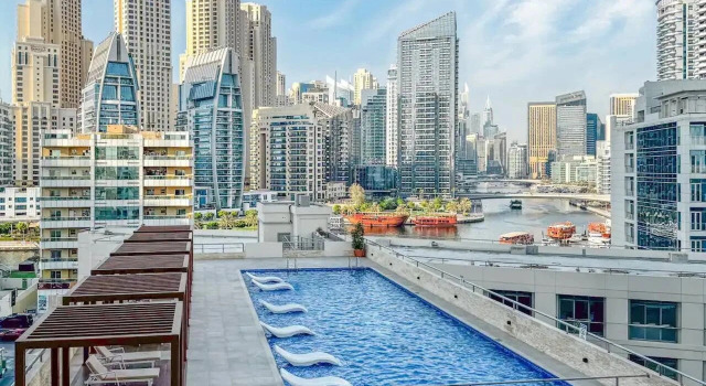 Квартира Ultra Luxury Fully Upgrade with Balcony in Dubai Marina, Забронировать Апартаменты/квартира Апартаменты Эмирата Дубая, рядом с Станция метро Jumeirah Lake Towers, Апартаменты/квартира