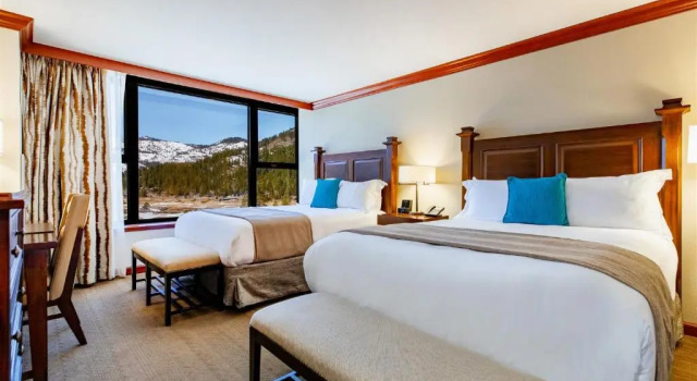 Люкс Fireplace с 2 комнатами Everline Resort and Spa, Lake Tahoe