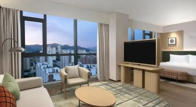 Семейный номер Standard Hilton Garden Inn Chengde High-Tech Zone