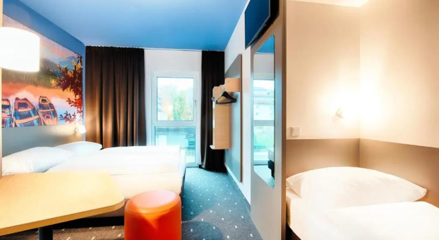 Трёхместный номер B&B Hotel Kempten
