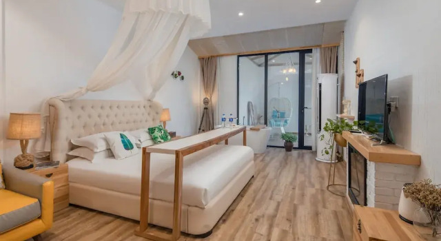 Номер Classic Floral Hotel Yipin Visual Arts Xitang