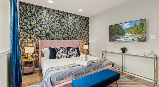 Семейный номер Standard с видом на город Family Oasis with 3BR, Games, WIFI & BBQ