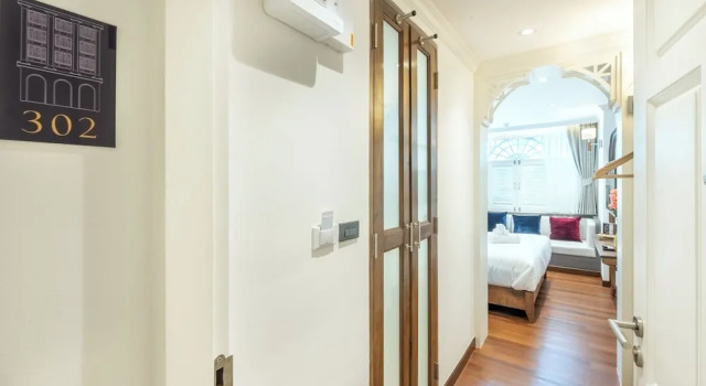 Двухместный номер Deluxe с видом на город Cherie Bangkok Boutique Hotel