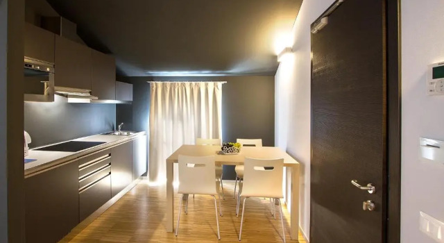 Студия Пентхаус с видом на сад Residence Bleu