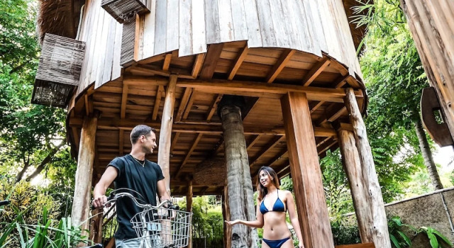 Коттедж c 1 комнатой Gili Treehouses