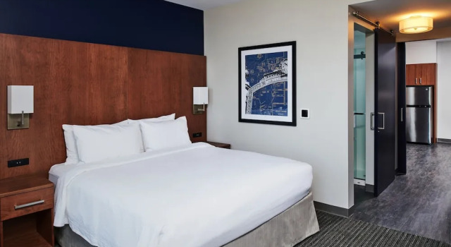 Люкс c 1 комнатой с видом на город Residence Inn By Marriott Berkeley