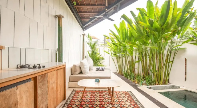 Вилла BA Villa 4 1BR Lush 1-br Villa With Pool 4 Mins to Echo Beach