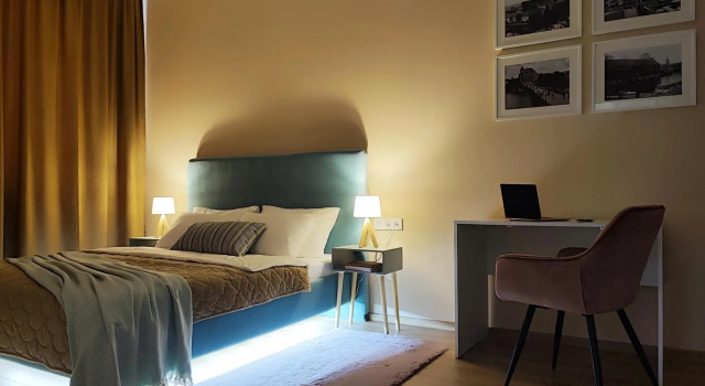 SpatiNaKrovati apartments on Oktyabrskaya Street, Book Apartment Kaliningrad Kaliningrad Region