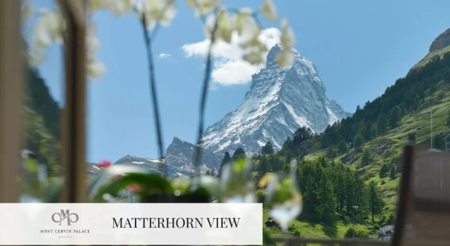Люкс с видом на Маттерхорн Mont Cervin Palace