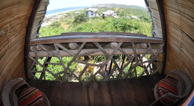 Двухместный номер Standard с балконом и с видом на море Azuluna Ecolodge