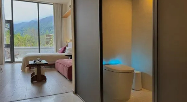 Люкс Four-Goddess Mountain Cloud View Fan's Lodging