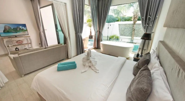 Вилла c 1 комнатой Tropicana Pool Villa