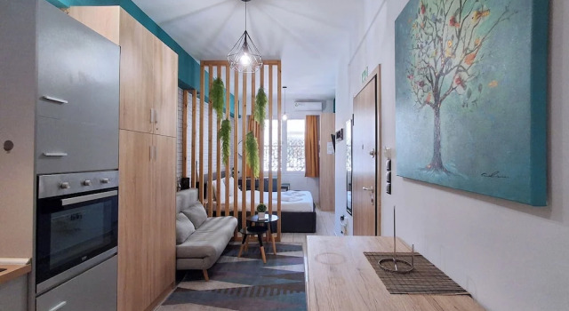 Stylish studio in Thissio near Acropolis, Забронировать Апартаменты/квартира Апартаменты Афины, рядом с Тиссио, Апартаменты/квартира