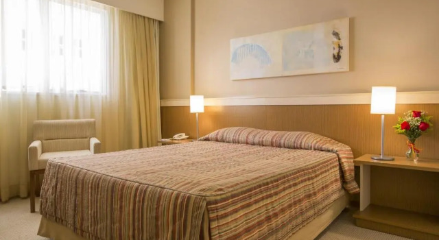 Двухместный номер Standard Astron Hotel Bauru by Nobile