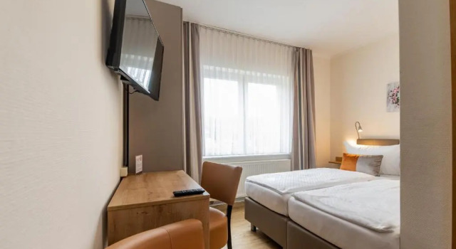 Habitación doble Económica Hotel Bamberger Hof, garni