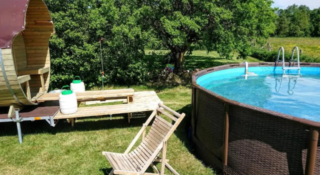 Четырёхместный номер Standard с видом на сад Toomalõuka Tourist Farm