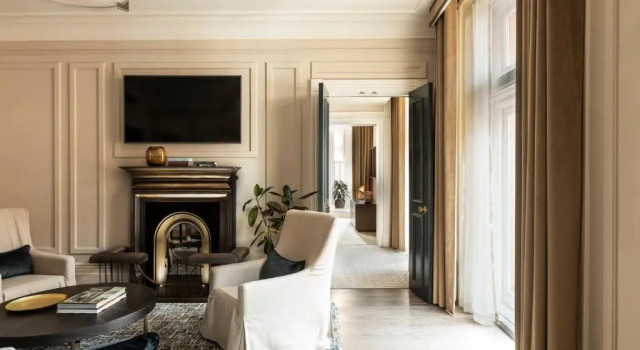 Двухместный люкс c 1 комнатой с видом на парк Kimpton Fitzroy London by IHG