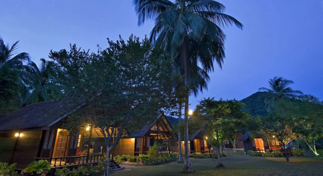 Двухместное шале с балконом Aseania Resort Pulau Besar