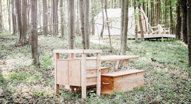 Tentrr â Hollow Tree Camp, Reserva ahora Hotel Waymart Pensilvania