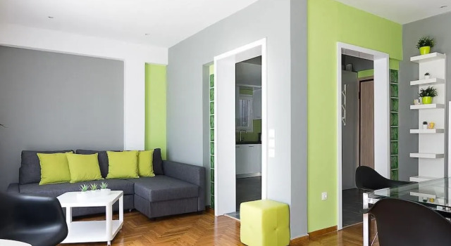 Brand new Stylish 2 bedroom apartment, Забронировать Апартаменты/квартира Отели Афины с парковкой, рядом с Железнодорожная станция Омония, Парковка