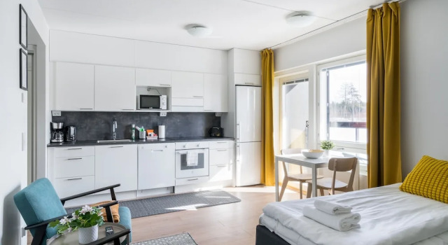 Hiisi Homes Kirkkonummi Laajakallio, Забронировать Апартаменты/квартира Киркконумми Горнолыжная зона Пеурамаа