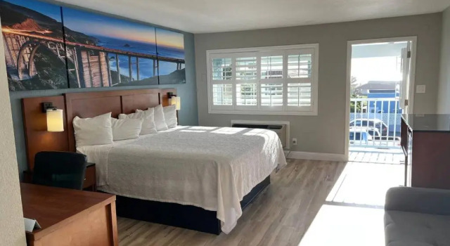 Номер Standard с видом на океан Comfort Inn near Hearst Castle - Cambria