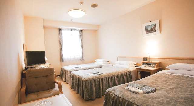 Трёхместный номер Narita U-City Hotel