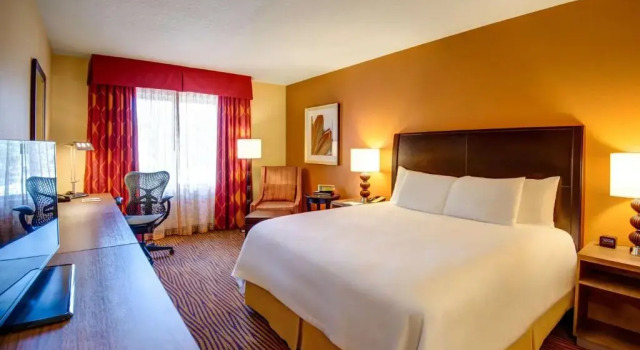 Двухместный номер Hilton Garden Inn Tampa Ybor Historic District