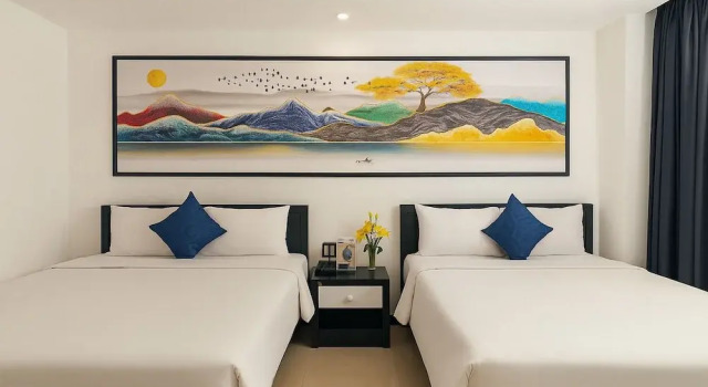 Четырёхместный семейный номер Standard Kamala Hotel & Apartment Da Nang