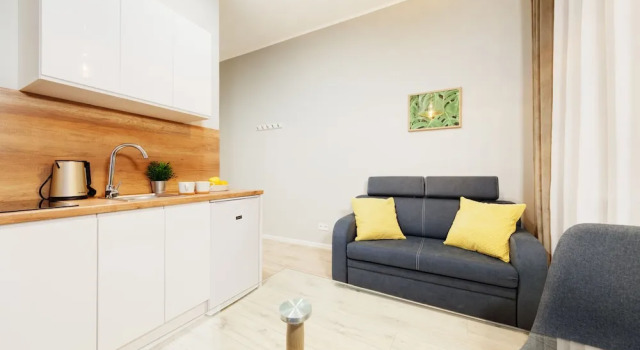 Апартаменты c 1 комнатой с видом на город Friendly Apartments - Rynek