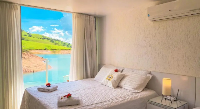 Семейный номер Standard с видом на озеро Hotel Boutique Coração Aberto