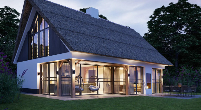 Вилла Luxury Luxurious Villa in Texel