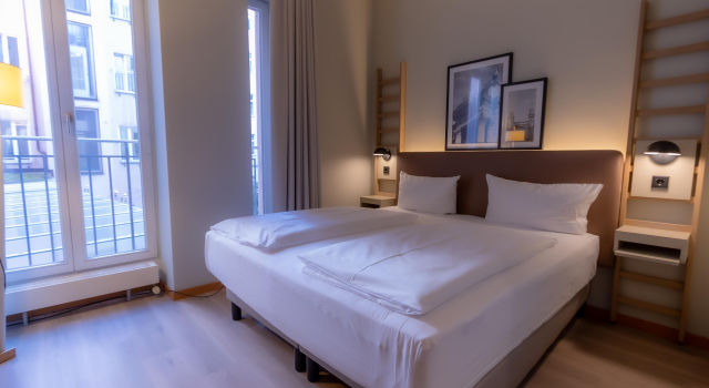 Standart çift kişilik oda Bleibtreu Berlin